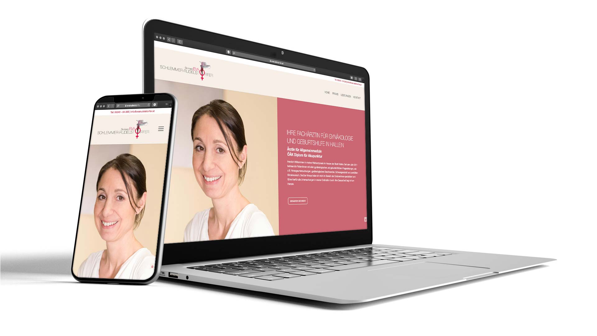 Dr Eva Schlemmer-Rudelstorfer Webdesign by TM BRANDING in Südtirol