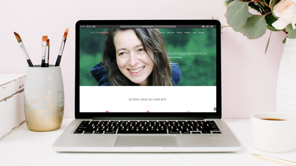 Kirsten Harder Autorin Webdesign