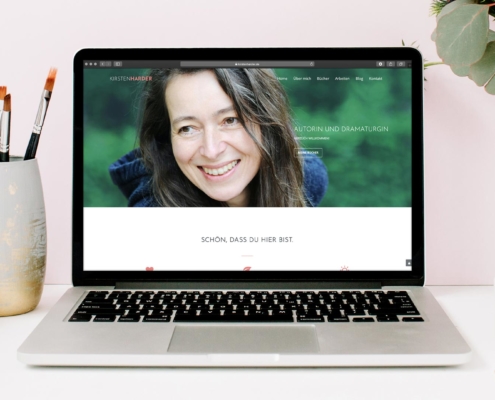 Kirsten Harder Autorin Webdesign