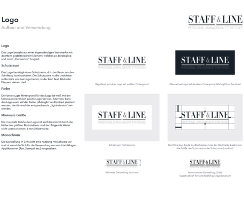 Staff & Line Südtirol Logo & Corporate Design