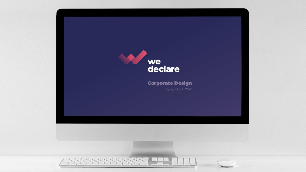 Logo Konzept Design WeDeclare Webdesign