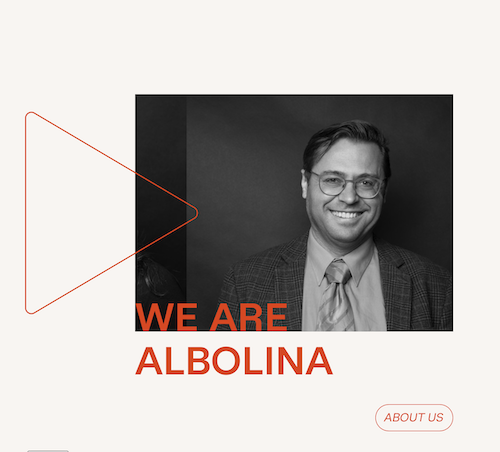 albolina film - Konzept, Webdesign und Umsetzung