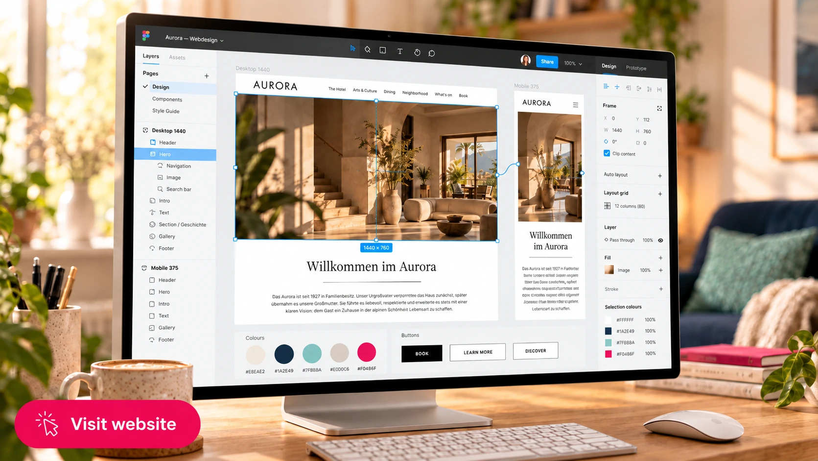 Professionelles Webdesign